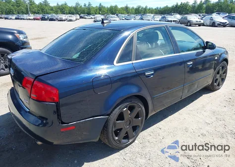 2007 Audi A4 2.0T из США, поврежденный, VIN WAUDF78E67A128379